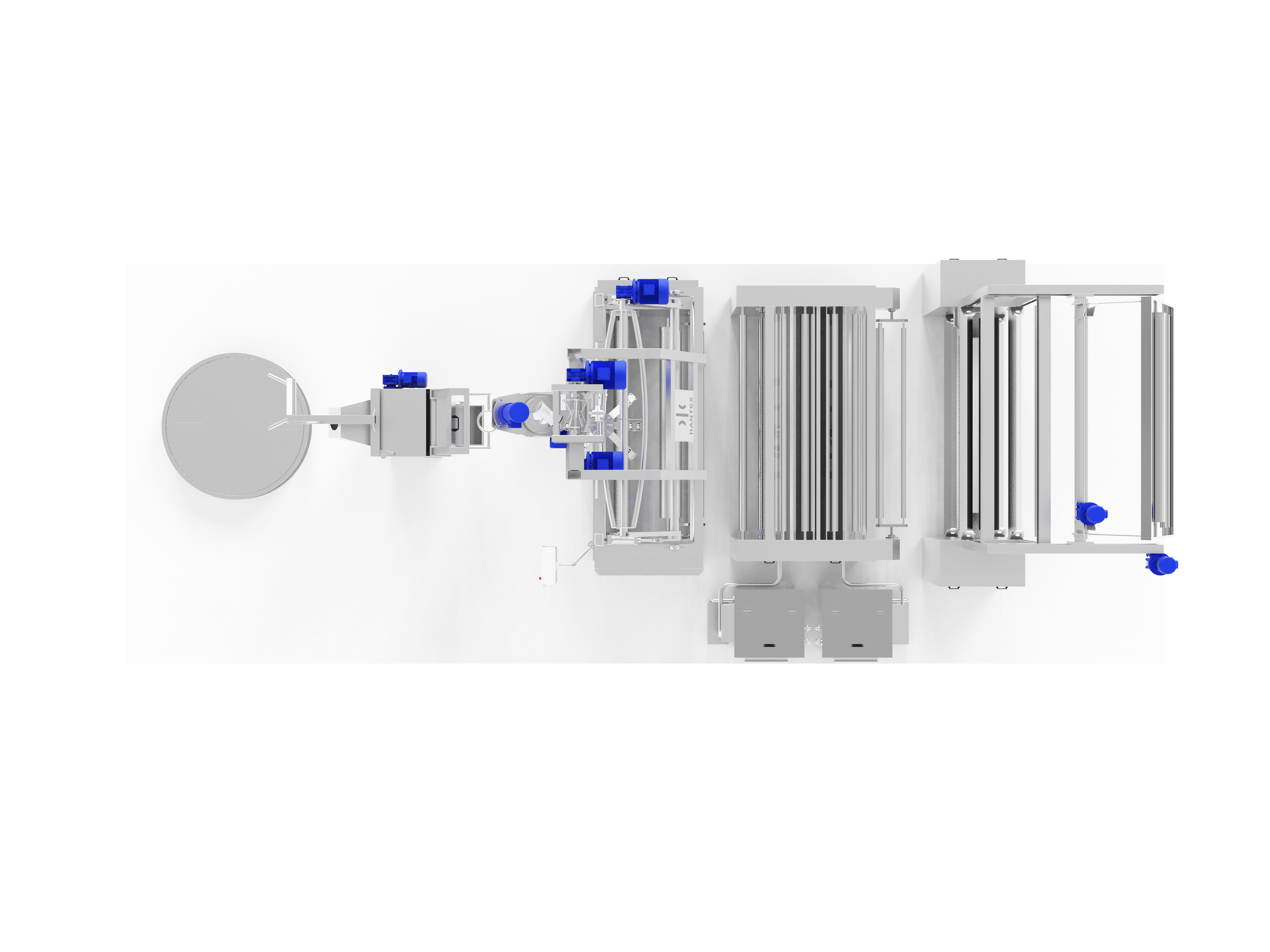 Máquina de acabado y lavado de enzimas cortadora de tejido de punto tubular